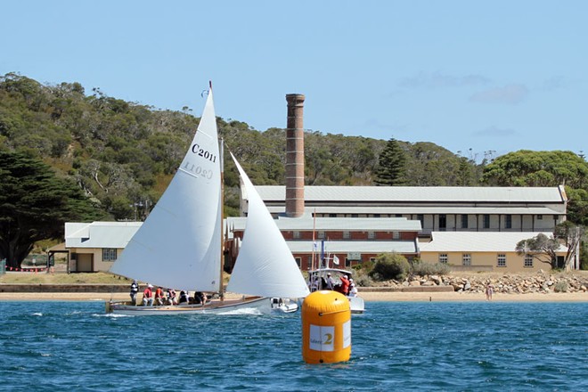 C2011 Salacia claims her win - Talent2 Quarantine Station Couta Boat Race ©  Alex McKinnon Photography http://www.alexmckinnonphotography.com